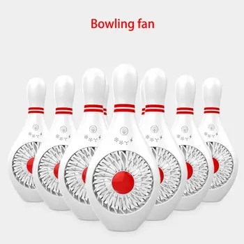 

Fashion Bowling Shape Mini Handheld Fan USB Rechargeable Quiet Cooling Fan Cooler for Home Office Travel Supplies Festival Gifts
