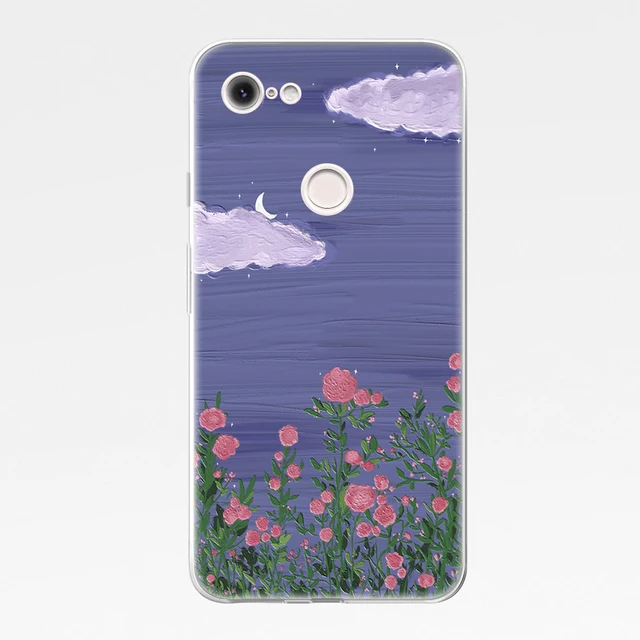 Painting Landscape Coque for Google Pixel 5 4 4a 3 3a 2 XL Soft TPU Silicone Phone Cases For Pixel 6 Pro 4XL 3XL 2XL Cover Funda W3769