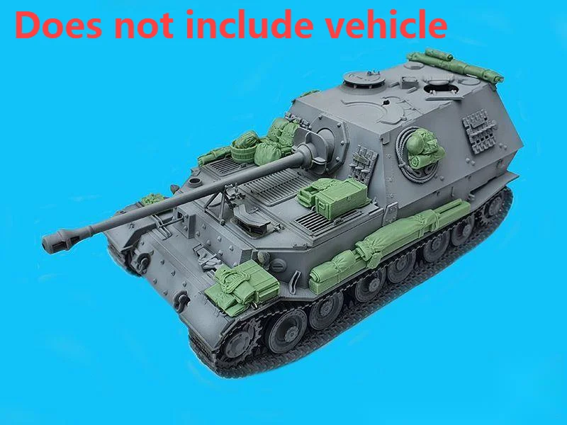 1/35 коэффициент литья под давлением смолы немецкий бак Sd.Kfz 184 набор аксессуаров |