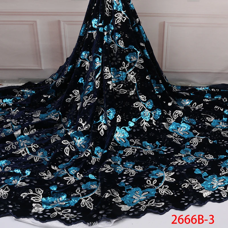 French Korea Italian African Heavy Embroidery Polyester Sewing Textiles Bridal Floral Glitter Velvet Sequin Lace Fabric Price