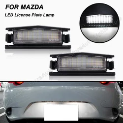 2Pc Número LED License Plate Luz Lâmpada Para 2016 2017 2018 2019 2020 2021 Mazda Miata Mx 5 2016 2017 2018 2019 2020 2021 Mazda 2