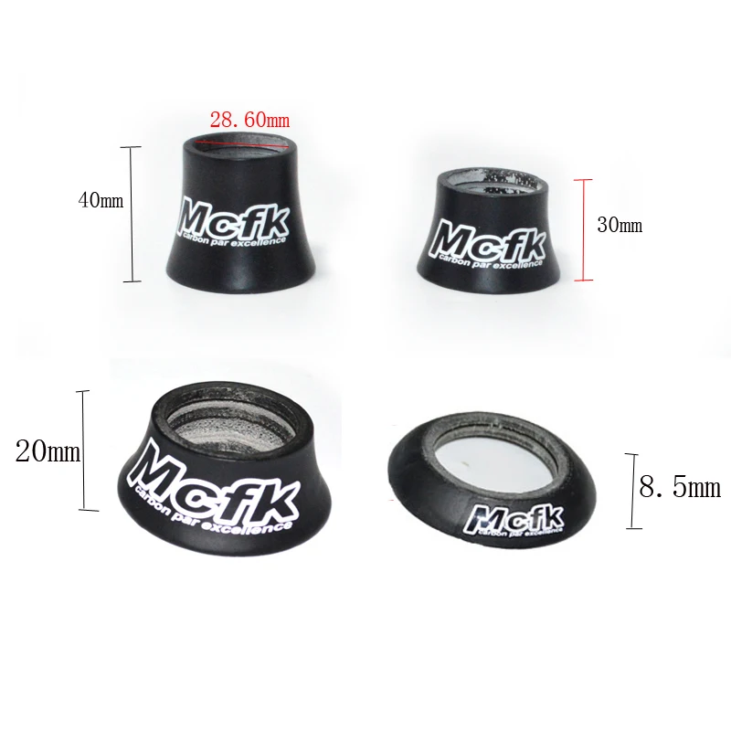 Mcfk Carbon Fiber Road Bicycle Headset Carbon Mtb Cycling Bike Parts