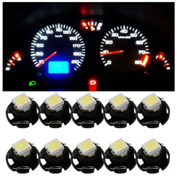 

T4.7 NW8 5050 1SMD 12V Car LED Wedge Gauges Dashboard warning indicator lights Instrument Cluster lights Auto lamp