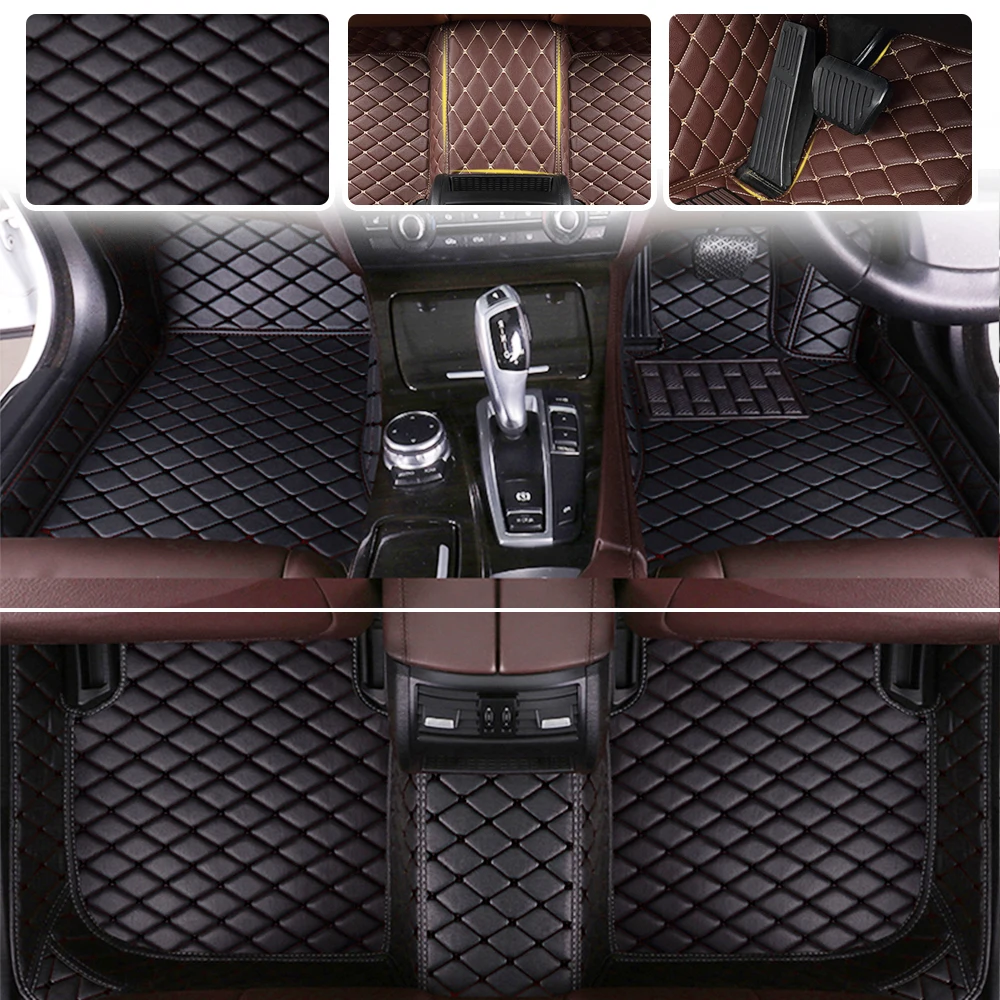 Коврики для автомобиля с правой рукой Jaguar X Type 2008 кожаные аксессуары стайлинга