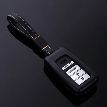 

Aluminum Alloy Car Smart Remote Key Case Cover Holder Fob Shell For ACURA RLX RDX MDX ILX TLX 2016 Car accessories