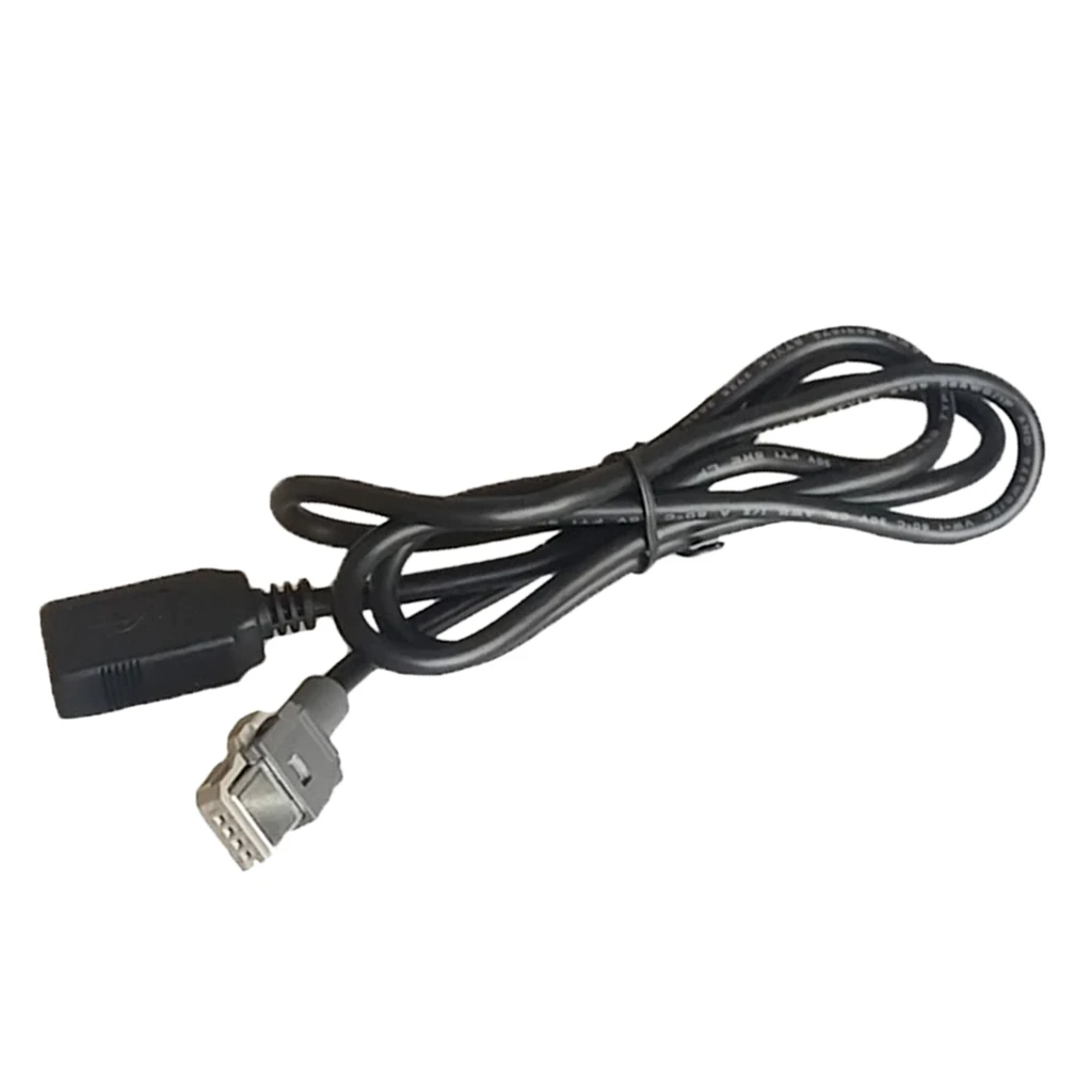 Copper Core 4-Pin Female to USB Female Charger Adaptor Cables for Hyundai Car Auto New