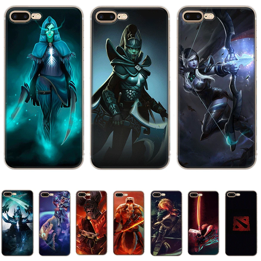 Чехол для мобильного телефона iPhone 5 5S SE 6 6S 7 8 Plus XR X XS максимальный чехол жесткий Dota