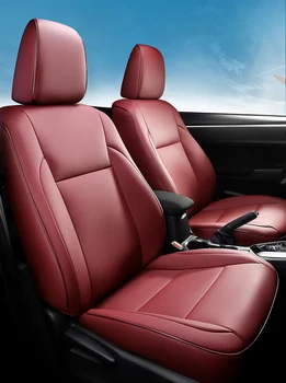 

custom car seat cover set for cars leather for auto toyota Corolla car Accessories Cushions Protectors auto products styling