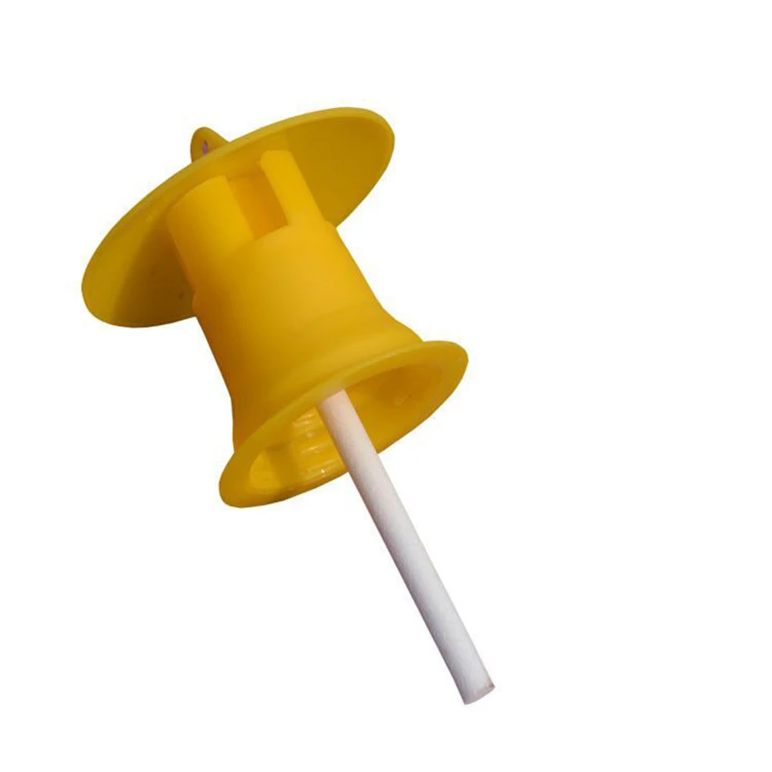 2PCS/Lot Fruit Fly Bottle Top Trap – Reusable Non-Toxic Indoor/Outdoor Catcher for Home Kitchen Yellow | Дом и сад