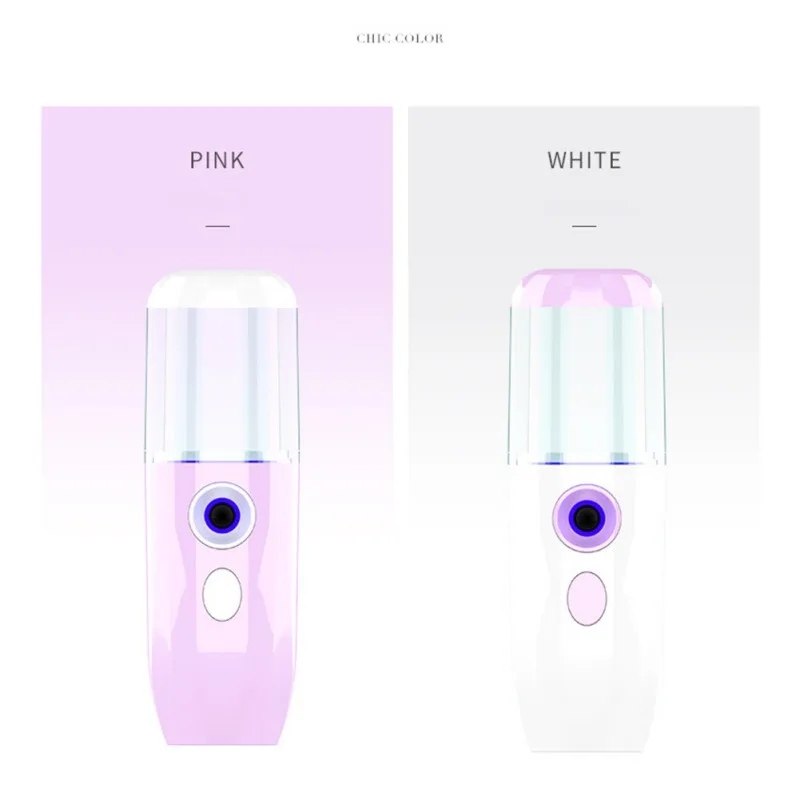 Moisturizing Nano Spray Humidifier Face Skin Care Tool Handheld Usb Charging Face Steamer For Beauty Keeping Care