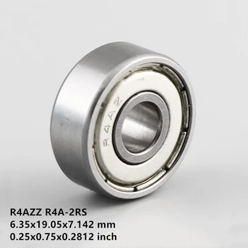 

50/100pcs R4A R4AZZ R4ARS R4A-2Z R4AZ R4A-2RS ZZ RS RZ 2RZ Deep Groove Ball Bearings 6.35 x 19.05 x 7.142mm 1/4" x 3/4" x 9/32"