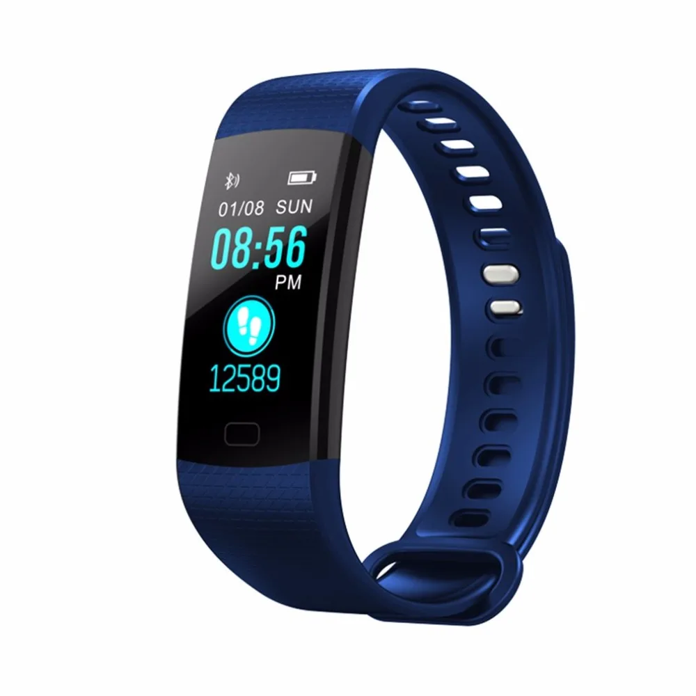 

Y5 Smart Bracelet Blood Pressure Heart Rate Monitor Pedometer Smart Watch Real-time Vibrating Alarm Band for Phone A43