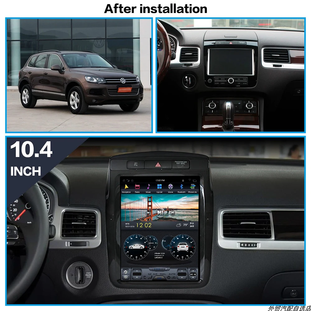 Автомобильный мультимедийный плеер стерео gps DVD радио навигация NAVI Android экран монитор для Volkswagen Touareg 7P 2010