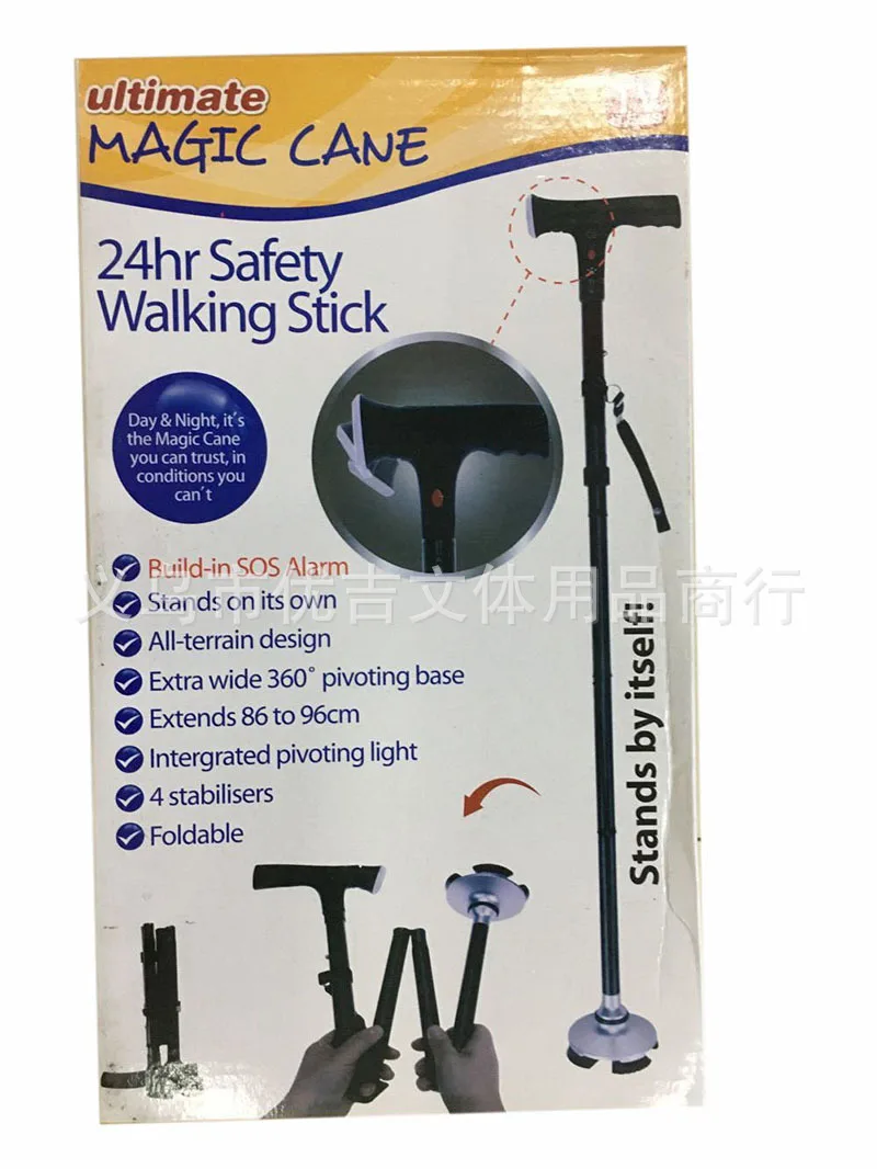 Поперечная граница для Amazon Walking Stick tv Walking Stick для пожилых shuang fu Play помощь лампа-палочка оповещения