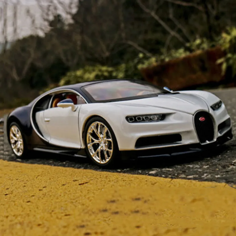 Welly1: 24 Bugatti Chiron модель автомобиля родстер автомобиль Форсаж литье под давлением гоночный автомобиль коллекция игрушек