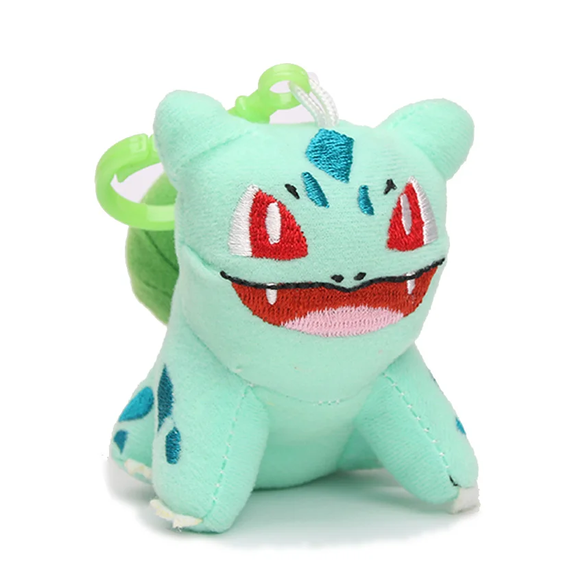 Takara Tomy плюшевая игрушка Пикачу Бульбазавр, чармандер Piplup Squirtle Eevee Mew Плюшевые игрушки Пикачу куклы для подарка - Цвет: 9cm Bulbasaur