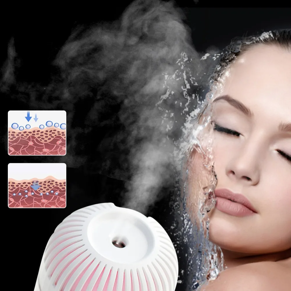 Home Car Portable Mini 310ml Ultrasonic Mist Air Humidifier USB Charging 7 Color LED Night Light Aroma Essential Oil Diffuser