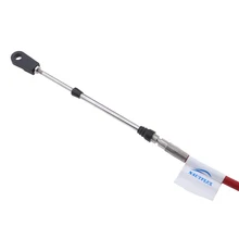 2 шт. дроссельная заслонка сцепления кабель для грязи мотоцикл, мотоцикл, 11 футов Длинные морские дроссельные кабели управления для Yamaha подвесной