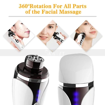 

Head Rotating RF Radio Frequency Anti Aging Skin Tightening Face Wrinkle Remove Skin activation Beauty Device