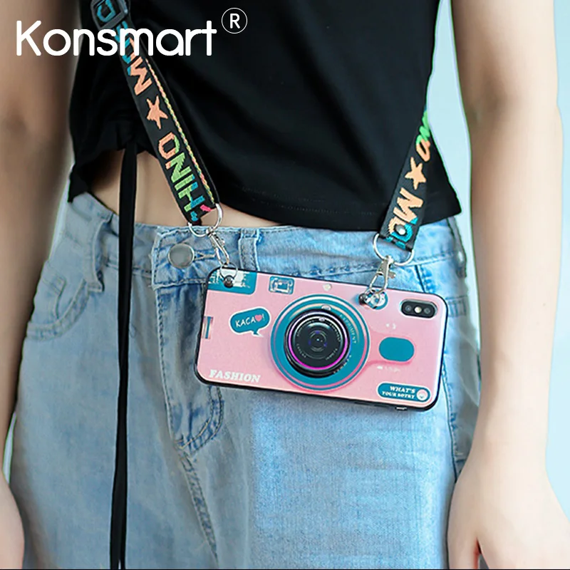 Чехол KONSMART для Realme 3 Pro мягкий модный чехол X 2 U1 C2 C1 A1K OPPO K3 телефона s с держателем