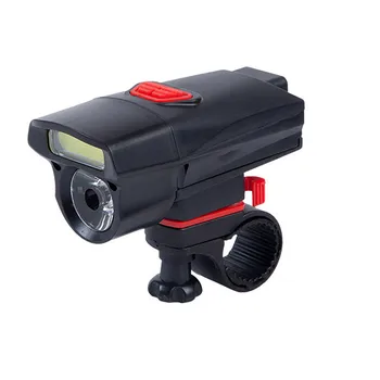 

COB LED Bicycle Bike Light Front Rear Tail Helmet Flashlight Lamp 6 Modes AAA safety night lights cycling lamp