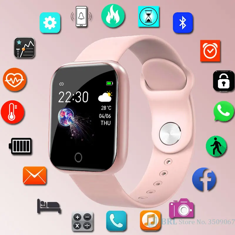 Новые смарт часы для женщин и мужчин умные Android IOS электронные фитнес трекер