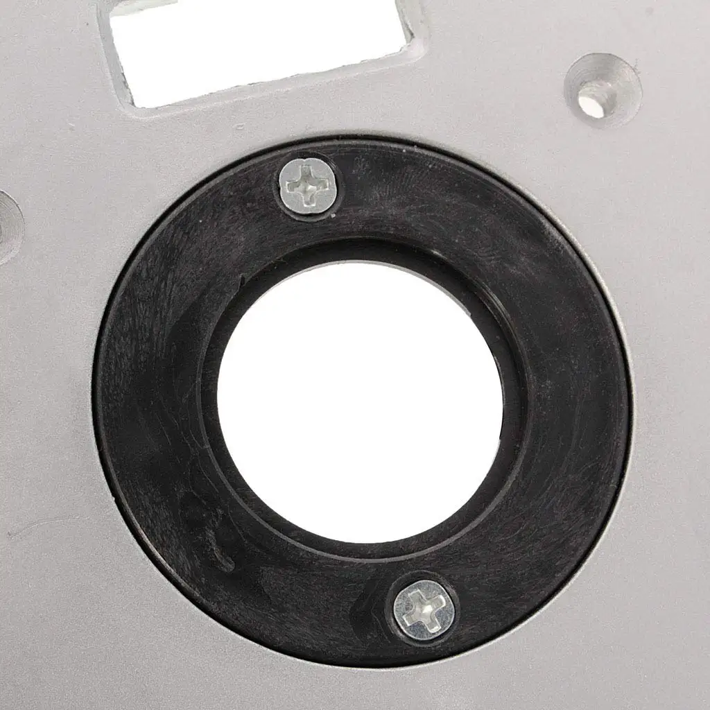 Woodworking Router Table Components Insert Plate Woodworking Benches Aluminium Wood for Engraving Machine With 4 Ring Tools