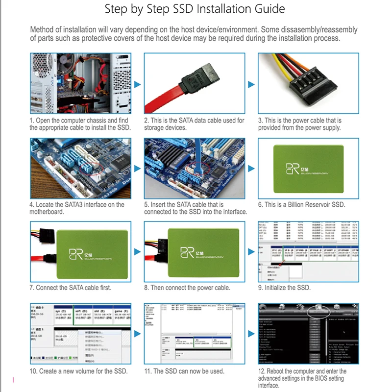 SATA 3 SSD, 2.5 