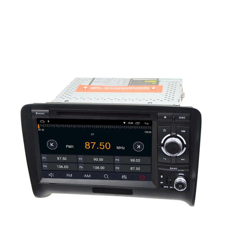 Excellent CarExc 7 inch Android 9.0 Radio Wireless CarPlay GPS Navigation DVD Player for Audi TT MK2 8J 2006 2007 2008 2009 2010 2011 2012 2