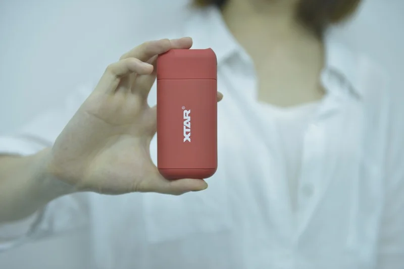PB2-Red XTAR 18650 power Bank зарядное устройство PB2 5V 2.1A power USB зарядное устройство 3,6 V/3,7 v li-ion/IMR/INR/ICR 18650 зарядное устройство power bank - Цвет: PB2-Red
