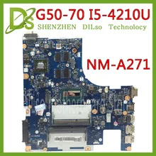 KEFU G50-70 For Lenovo G50-70 Z50-70 G50-70M motherboard ACLU1/ACLU2 NM-A271 Rev1.0 I5-4210U with R5 graphics card Test