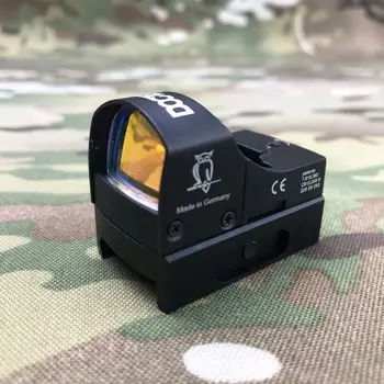 

Owl Red Dot Sighting Telescope DOC Red Membrane Iris DOCTER Gunsight 20MM Guideway Moon R8