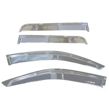 

Only for Hilux Vigo 2008-2012 Lux Sea Window Deflectors ABS Electroplated Modification Supplies