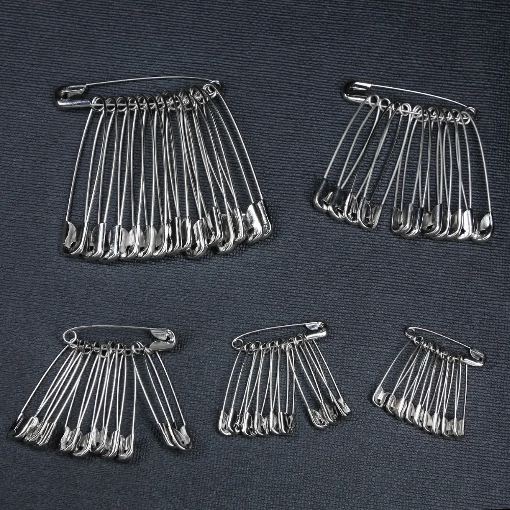Épingles de Sûreté en Métal Argenté,Accessoires de Couture,Grande ...