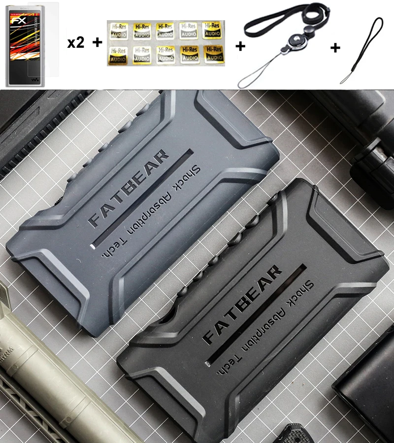 Fatbear Tactical Military Grade Rugged Antiurto Armor Case Cover Per Sony Walkman Nw-Zx300 Zx300A Nw Zx300