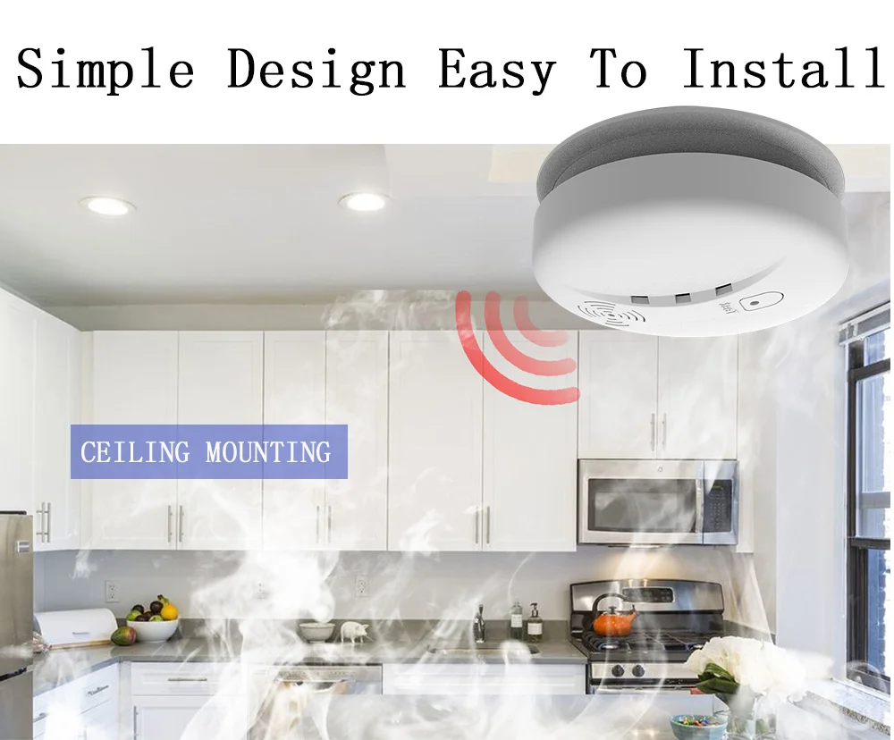 SMARTROL S11 S10 S10R Tuya Wifi/ Independent Smoke Alarm Fire Protection Independent Smoke Detector Sensor Fire Alarm Home SMARTROL S11 S10 S10R Tuya Wifi/ Independent Smoke Alarm Fire Protection Independent Smoke Detector Sensor Fire Alarm Home