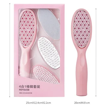 

Foot File Heel Grater For The Feet Pedicure Rasp Remover Stainless Steel Scrub Nail Tools #