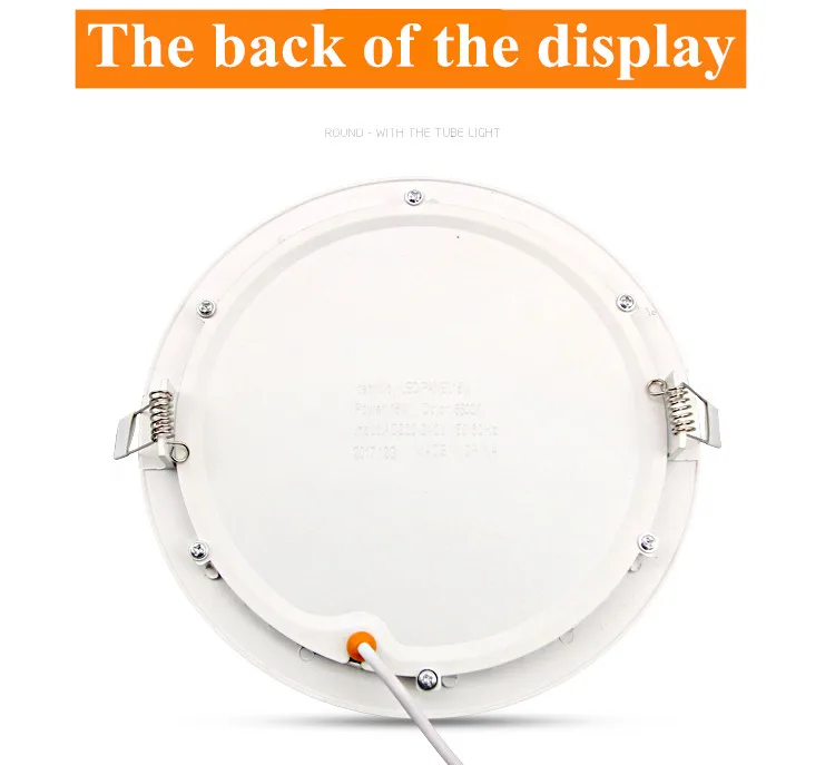 1pcs Dimmable LED Panel Light 3W 6W 9W 12W  15W 18W 25W Recessed Ceiling LED Downlight Indoor Spot Light AC110V 220V Driver Incl