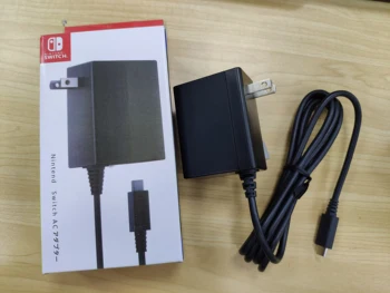 

For Nintend Switch Console AC Adapter Power Supply Charger Adapter US EU Plug Original Support TV Dock