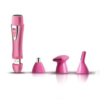 

Electric Lady Shaver, Hair Removal, Hair Removal, Nasal Hair Removal, Eyebrow Knife, Multifunctional 4 In 1 Set