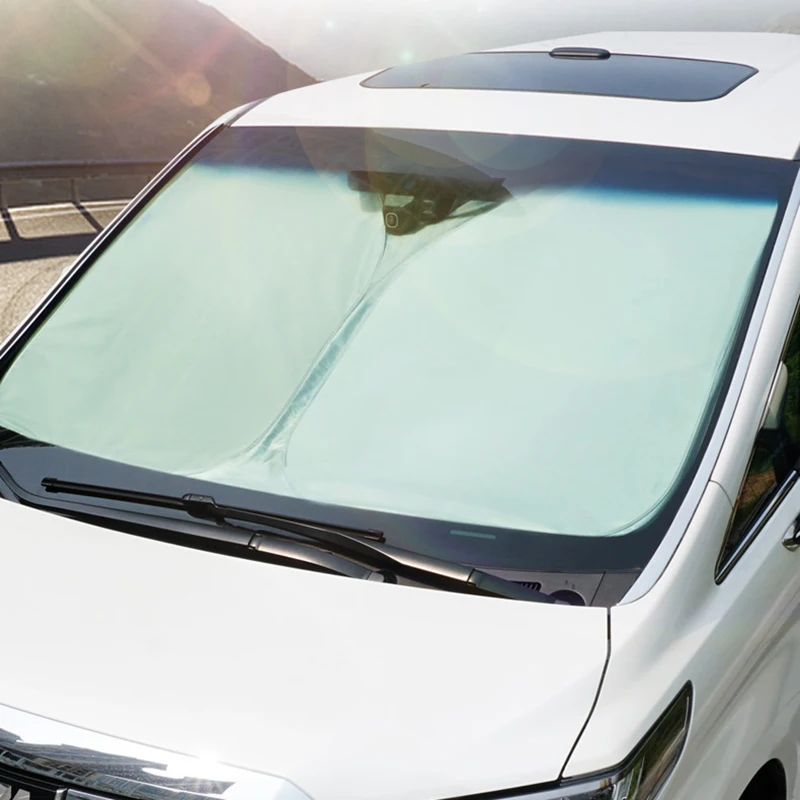 

Car Front Sunshade Window Film Windshield For Ford Escort Focus Mondeo Edge Fiesta Explorer Windscreen Visor Cover UV Protect