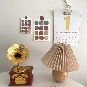 

SIXONE Irregular Colourful Point Circular Decorative Sticker Card Photo Round Label Sticker Office & School Supplies Stationery