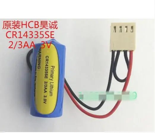 2 шт CR14335SE 2/3AA 3V литиевая батарея PLC машина для литья под давлением батарея
