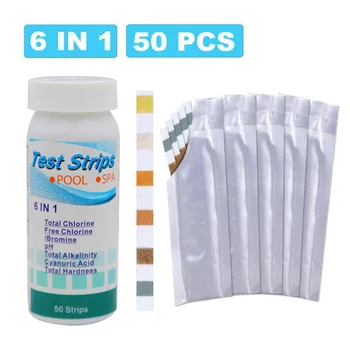 

Swimming pool cleaning kit for purifying floating type drinking fountain test strip
