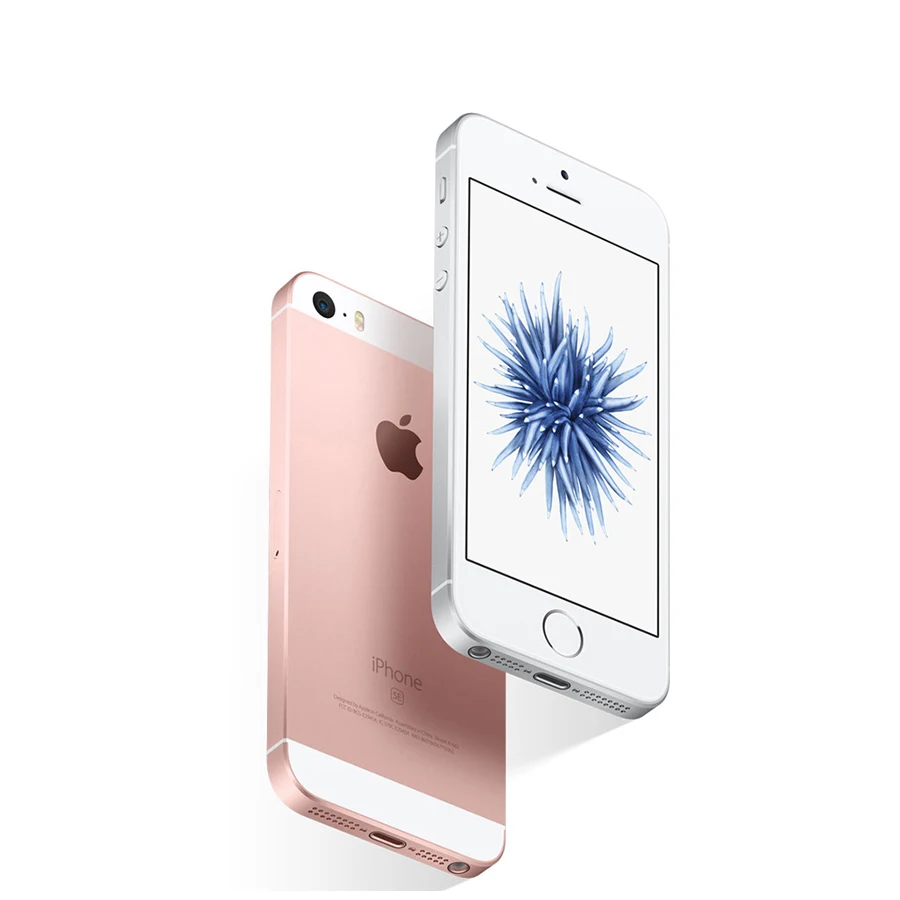 Разблокированные сотовые телефоны Apple iPhone SE LTE 4 0 дюйма 2 Гб ОЗУ 16/64 ПЗУ чип A9 iOS 9 3