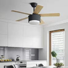 Скандинавский Лофт обеденный Электрический Потолочный вентилятор лампа ретро дизайн спальня кафе немой затемнения Настольный ТОРТ ДЕКО Вентилятор Освещение
