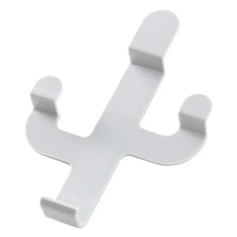 

Practical Cactus Hanging Hooks Wall-Mounted Hooks Space-Saving Self-Adhesive Hook Bathroom Accessories Towel Hanger