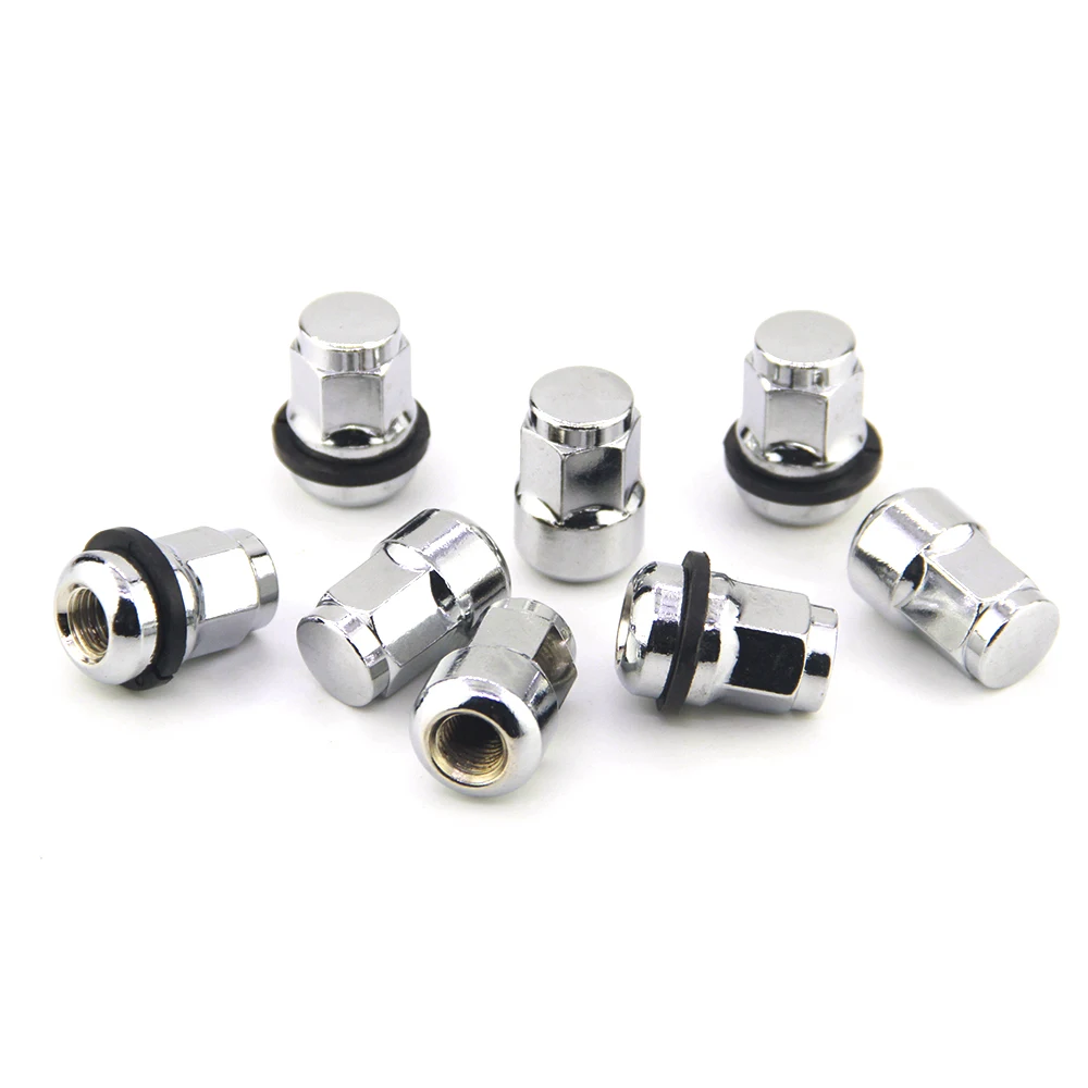 Kei Racing Tuner Silver Locking Wheel Nuts – 12x1.5 Tapered – For Honda Civic Mk8 (06-11)