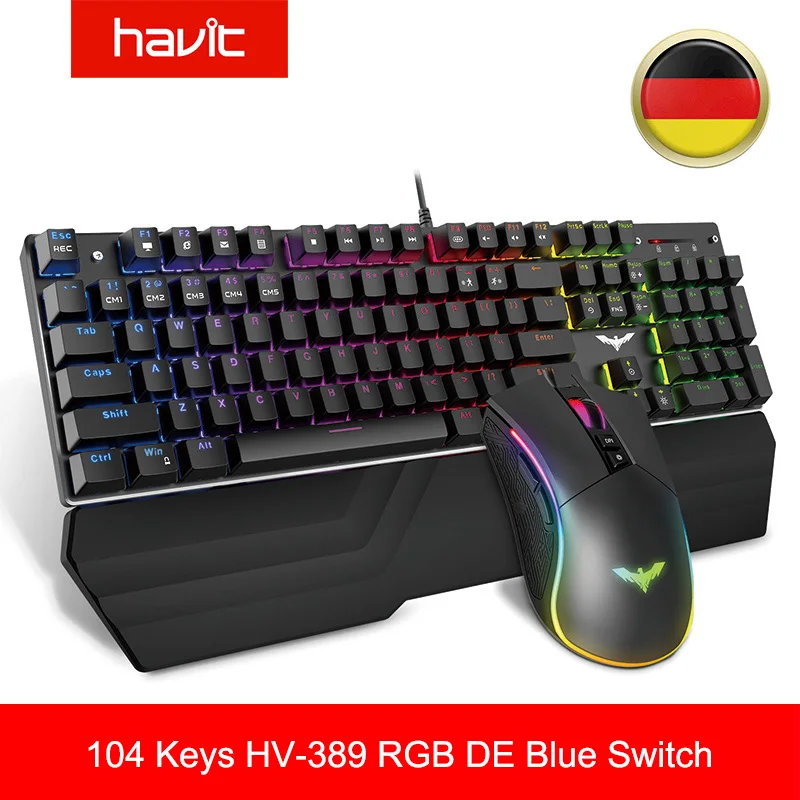 Methodik Manager Hälfte havit mechanical keyboard and mouse combo