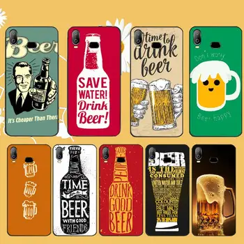 

PENGHUWAN Fun beer art painting Coque Shell Phone Case For Samsung A10 A20 A30 A40 A50 A70 A71 A51 A6 A8 2018